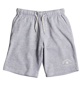 dcshoes, Boy's 8-16 Rebel Shorts, GREY HEATHER (knfh) Rebel - Sweat Shorts EDBFB03013