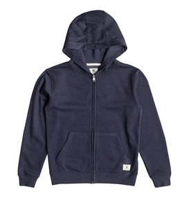 dcshoes, Kid's Rebel Zipper Up Hoodie, BLUE IRIS (btl0) Rebel - Zip-Up Hoodie EDBFT03034