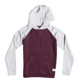 dcshoes, Kid's Rebel Raglan Hoodie, WINETASTING (rtf0) Rebel Raglan - Hoodie EDBFT03053