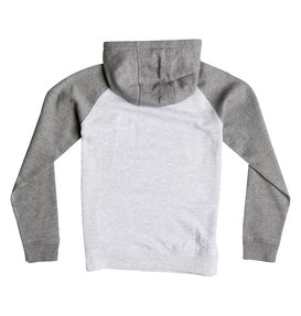 dcshoes, Rebel Raglan - Sweat à capuche, HEATHER GREY/HEATHER CHARCOAL (xssk) Rebel Raglan - Hoodie EDBFT03053