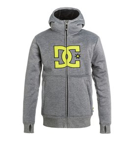 dcshoes, Billions - Sweat à capuche technique zippé, HEATHER PEWTER (bev0) Billions - Zip-Up Riding Hoodie EDBFT03080