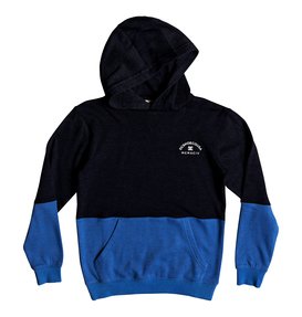 dcshoes, Boy's 8-16 Rebel Block Hoodie, DARK INDIGO (byj0) Rebel Block - Hoodie EDBFT03125
