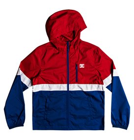 dcshoes, Boy's 8-16 Dagup Triple Block Windbreaker, TANGO RED (rrh0) Dagup Triple Block - Windbreaker EDBJK03027