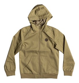 dcshoes, Ellis Light 3 - Water-Resistant Hooded Jacket, KHAKI (clm0) Ellis Light 3 - Water-Resistant Hooded Jacket EDBJK03028