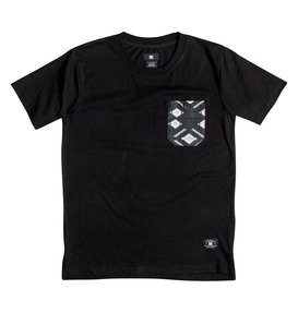 dcshoes, Lubbock - Tee-Shirt à poche, BLACK ETHNIC PRINT (kvj5) Lubbock - Pocket T-Shirt EDBKT03060