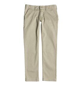 dcshoes, Worker Slim Fit - Pantalon, KHAKI (tky0) Worker Slim Fit - Chinos EDBNP03005