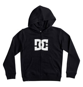 dcshoes, Boy's 8-16 Star Zip Up Hoodie, BLACK (kvj0) Star - Zip-Up Hoodie EDBSF03039