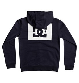 dcshoes, Boy's 8-16 Stage Box Zip Up Hoodie, DARK INDIGO (byj0) STAGE BOX ZH BOY EDBSF03085