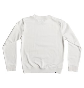 dcshoes, Boy's 8-16 Donut Crush Sweatshirt, SNOW WHITE (wbb0) Donut Crush - Sweatshirt EDBSF03086