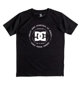 dcshoes, Boy's 8-16 Rebuilt Tee, BLACK (kvj0) Rebuilt - T-Shirt EDBZT03163