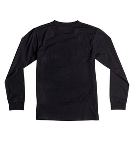 dcshoes, Boy's 8-16 Star Long Sleeve Tee, BLACK (kvj0) Star - Long Sleeve T-Shirt EDBZT03177