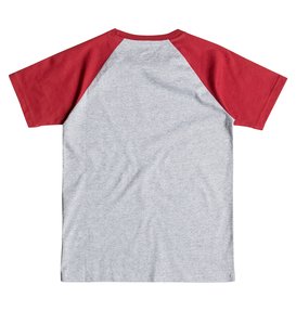 dcshoes, Boy's 8-16 Star Tee, CHILI PEPPER/GREY HEATHER (xrrs) Star - T-Shirt EDBZT03185