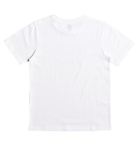 dcshoes, Boy's 8-16 Star Tee, SNOW WHITE (wbb0) Star - T-Shirt EDBZT03227