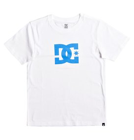 dcshoes, Boy's 8-16 Star Tee, SNOW WHITE (wbb0) Star - T-Shirt EDBZT03227