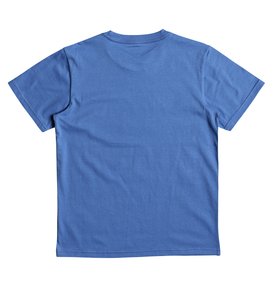 dcshoes, Boy's 8-16 Rebuilt Tee, CAMPANULA/ SNOW WHITE (xbbw) Rebuilt - T-Shirt EDBZT03228