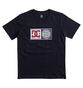 dcshoes, Boy's 8-16 Global Salute Tee, DARK INDIGO (byj0) Global Salute - T-Shirt EDBZT03273