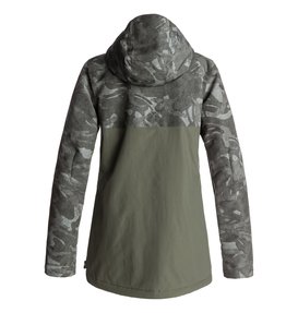 dcshoes, Cruiser - Veste de snow, BRITISH CAMO GREEN WOMEN (gqm7) Cruiser - Snow Jacket EDJTJ03028