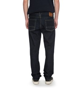 dcshoes, Men's Worker Indigo Rinse Slim Slim Fit Jeans, INDIGO RINSE (btkw) Worker Indigo Rinse Slim - Slim Fit Jeans EDYDP03320
