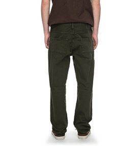 dcshoes, Men's Sumner Straight Straight Fit Jeans, DARK OLIVE (csn0) Sumner Straight - Straight Fit Jeans EDYDP03330