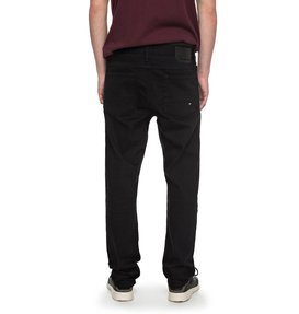 dcshoes, Men's Worker Black Rinse Slim Slim Fit Jeans, BLACK RINSE (kvjw) Worker Black Rinse Slim - Slim Fit Jeans EDYDP03331