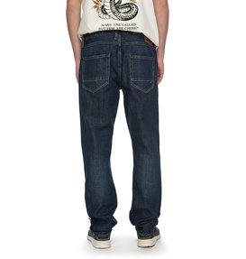 dcshoes, Worker Stone Wash Straight - Jean coupe droite, STONE WASH (bhlw) Worker Stone Wash Straight - Straight Fit Jeans EDYDP03338