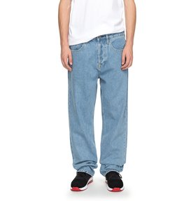 dcshoes, Men's Worker Relaxed Relaxed Fit Jeans, VINTAGE BLEACH (blcw) WORKER RELAXED RVB EDYDP03344