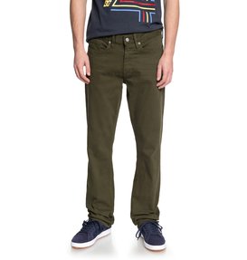dcshoes, Men's Sumner Straight Fit Jeans, FATIGUE GREEN (cqy0) Sumner - Straight Fit Jeans EDYDP03368