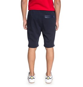 dcshoes, Men's Glenties Sweat Shorts, DARK INDIGO (byj0) Glenties - Sweat Shorts EDYFB03045