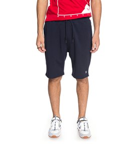 dcshoes, Men's Glenties Sweat Shorts, DARK INDIGO (byj0) Glenties - Sweat Shorts EDYFB03045