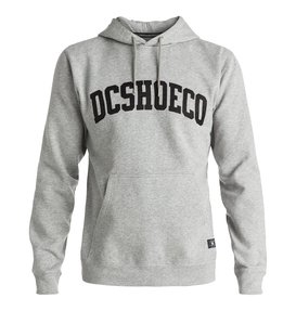 dcshoes, Men's Ellis Pullover Hoodie, GREY HEATHER (knfh) Ellis - Hoodie EDYFT03132