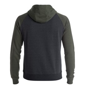 dcshoes, Men's Rebel Raglan Pullover Hoodie, PIRATE BLACK (kte0) Rebel Raglan - Hoodie EDYFT03165