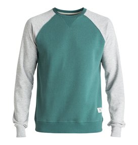 dcshoes, Rebel Raglan - Sweatshirt, SEA PINE (bpf0) Rebel Raglan - Sweatshirt EDYFT03185