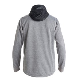 dcshoes, United - Sweat à capuche technique zippé, HEATHER PEWTER (bev0) United - Zip-Up Technical Hoodie EDYFT03228
