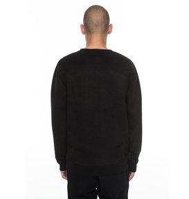 dcshoes, Atchison - Sweatshirt imitation suède, BLACK (kvj0) Atchison - Faux Suede Sweatshirt EDYFT03299