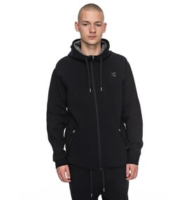 dcshoes, Woodmoor - Sudadera de diseño técnico con capucha y cremallera, BLACK (kvj0) Woodmoor - Technical Zip-Up Hoodie EDYFT03303