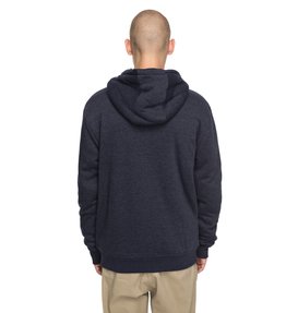 dcshoes, Men's Star Sherpa Zipper Up Hoodie, DARK INDIGO (byj0) Star Sherpa - Zip-Up Hoodie EDYFT03320