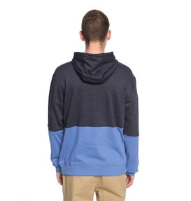 dcshoes, Men's Rebel Block Hoodie, DARK INDIGO (byj0) REBEL BLOCK PH 2 EDYFT03346
