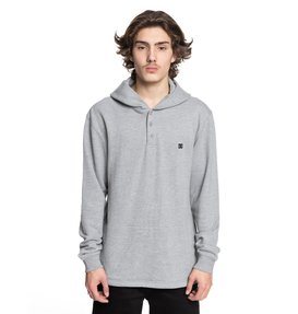 dcshoes, Men's Rentnor Hooded Sweatshirt, GREY HEATHER (knfh) Rentnor - Hooded Sweatshirt EDYFT03357