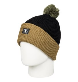 dcshoes, Trilogy - Bonnet à pompon, DULL GOLD (cne0) Trilogy - Bobble Hat EDYHA03043