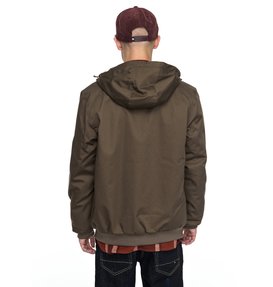 dcshoes, Ellis - Veste bomber à capuche, TAUPE (tms0) Ellis - Hooded Bomber Jacket EDYJK03123