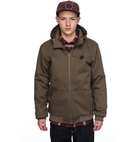 dcshoes, Ellis - Veste bomber à capuche, TAUPE (tms0) Ellis - Hooded Bomber Jacket EDYJK03123