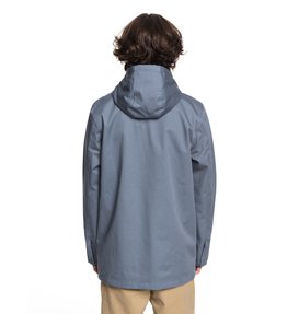 dcshoes, Men's Oxford Water Resistant Field Jacket, BLUE MIRAGE (bmk0) Oxford - Water-Resistant Field Jacket EDYJK03127