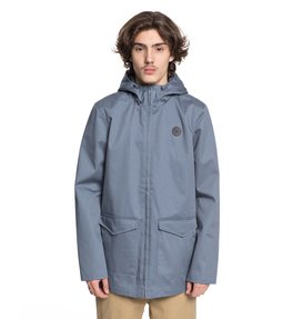 dcshoes, Men's Oxford Water Resistant Field Jacket, BLUE MIRAGE (bmk0) Oxford - Water-Resistant Field Jacket EDYJK03127