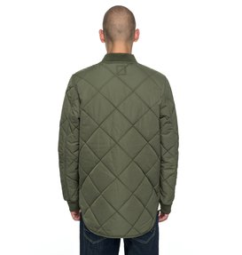 dcshoes, Hedgehope - Veste bomber matelassée, VINTAGE GREEN (gzj0) Hedgehope - Quilted Bomber Jacket EDYJK03137