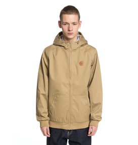 dcshoes, Ellis Light 3 - Water-Resistant Hooded Jacket, KHAKI (clm0) Ellis Light 3 - Water-Resistant Hooded Jacket EDYJK03142