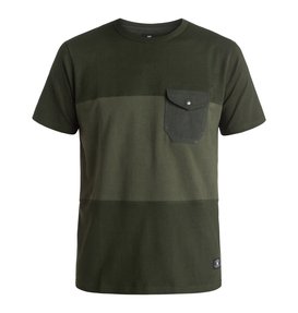 dcshoes, Rockcliff - Tee-Shirt à poche, DARK OLIVE (csn0) Rockcliff - Pocket T-Shirt EDYKT03274
