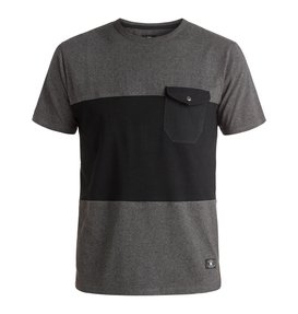 dcshoes, Rockcliff - Tee-Shirt à poche, HEATHER CHARCOAL (kteh) Rockcliff - Pocket T-Shirt EDYKT03274