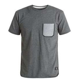 dcshoes, Beryle - Tee-Shirt à poche, HEATHER CHARCOAL (kteh) Beryle - Pocket T-Shirt EDYKT03279