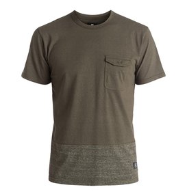 dcshoes, Enderlin - Tee-Shirt à poche, FATIGUE GREEN (cqy0) Enderlin - Pocket T-Shirt EDYKT03314