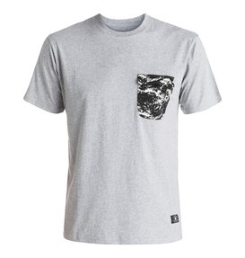 dcshoes, Owensboro - Tee-Shirt à poche, GREY HEATHER (knfh) Owensboro - Pocket T-Shirt EDYKT03323